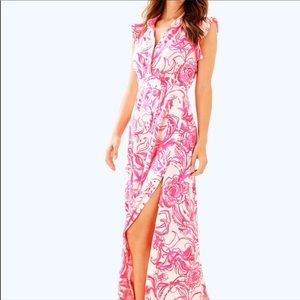 Lilly Pulitzer & Goop Collab Maxi NWT Size 10